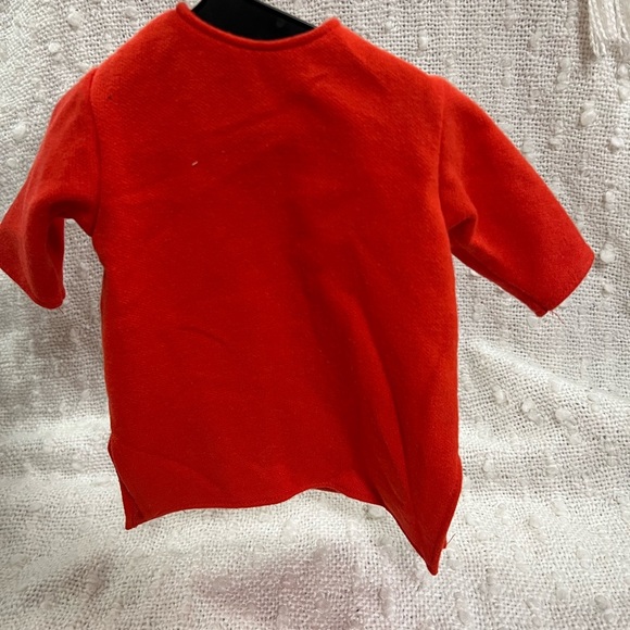 American Girl 1995 Red Slumber Shirt Nightdress and Matching Headband for Doll - Picture 6 of 6